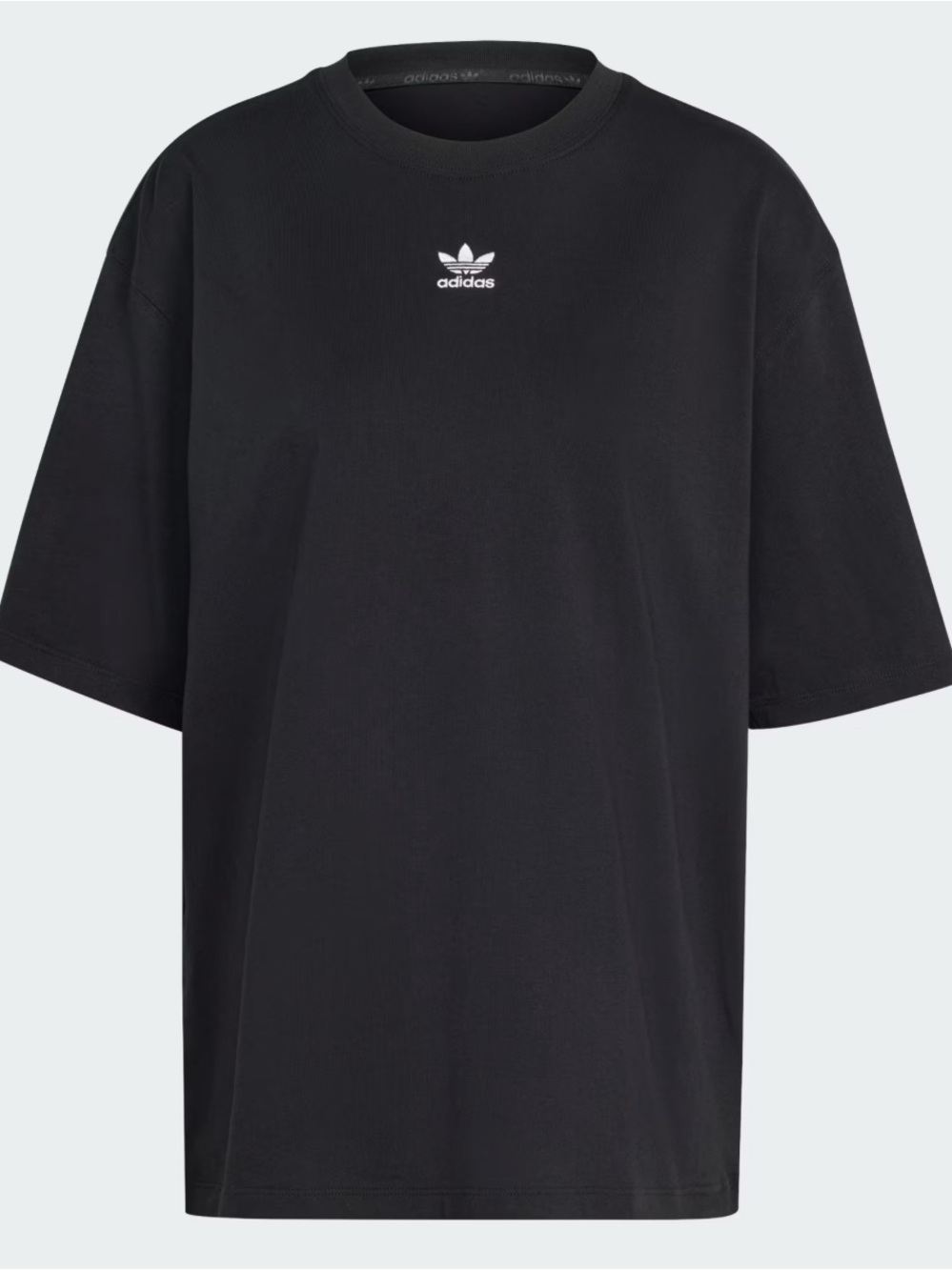 adidas Black essentials boyfriend Tee